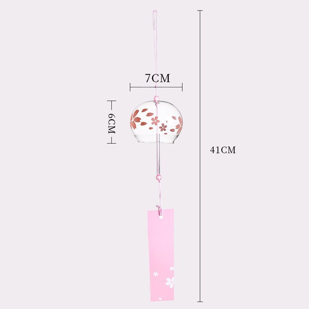 Colorful Handmade Garden Pendant Wind Chimes Hanging Blessing Bell Wind Bell Window Ornament