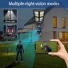 Multi-functional Solar Street Light with PIR Sensor Dual-lens Monitoring, Intelligent Lighting, Wireless WIFI/4G Camera