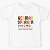 German Speaker Wunderbar Gift  Kids T-Shirt