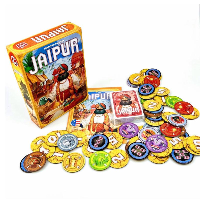 Настольная игра - "Джайпур" - 2 игрока | Время игры 30 минут Стратегическое развлечение Семейная вечеринка Карточная игра