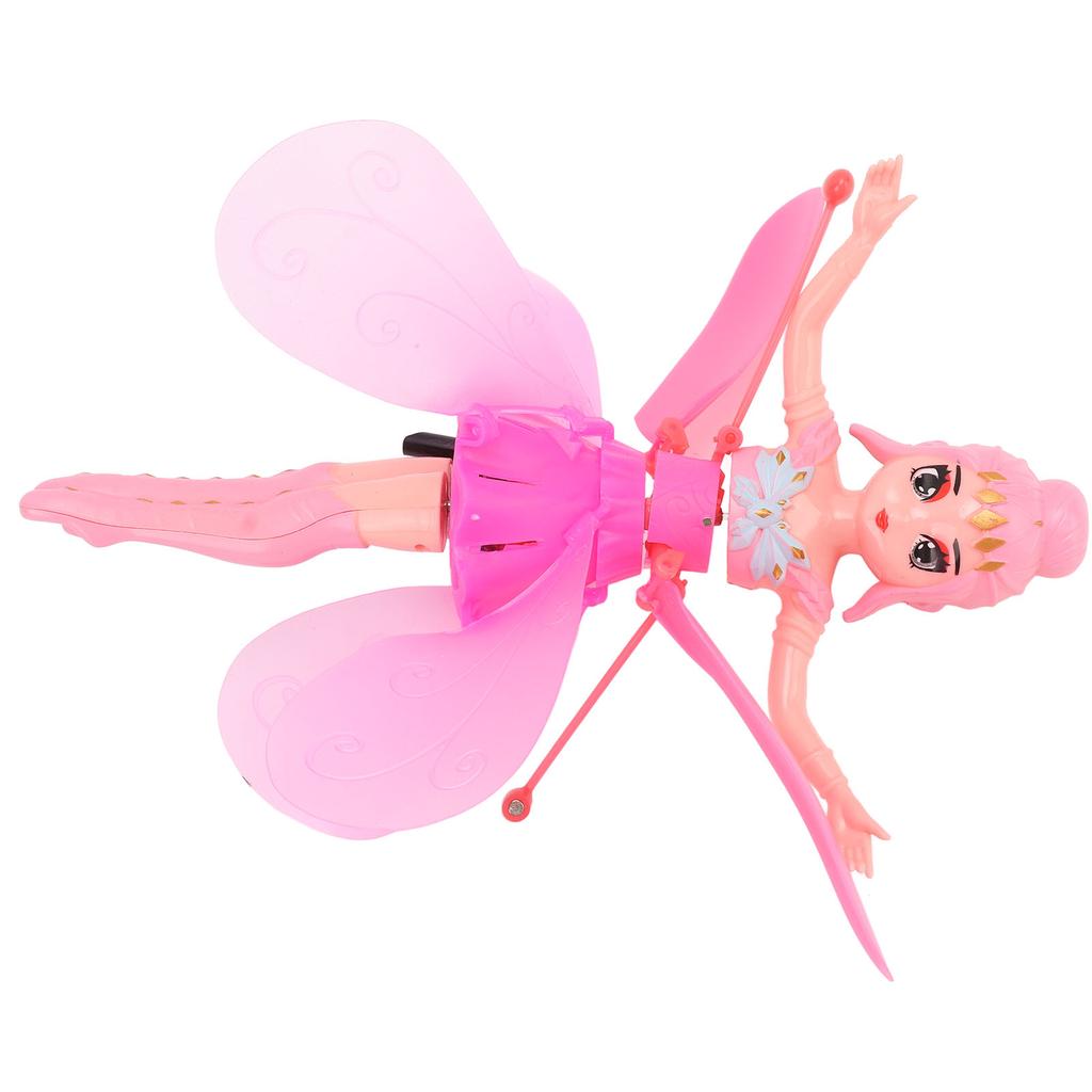 Летающие Девочки Игрушки Интеллектуальная Индукция Автоматическая Защита от Отключения Питания Летающие Куклы для Начинающих Детей Розовый