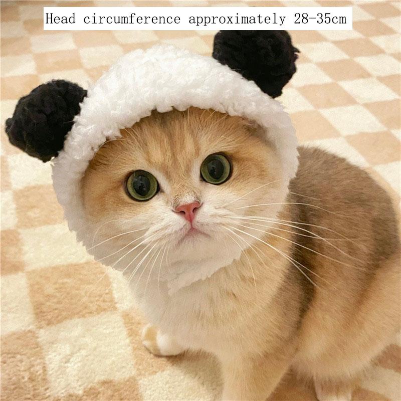 Милая кошачья шапка, забавный Хэллоуин, косплей, лев, шарф, парик для маленьких собак, кошек, котят, щенков, головной убор, мопс, креативная одежда, аксессуары