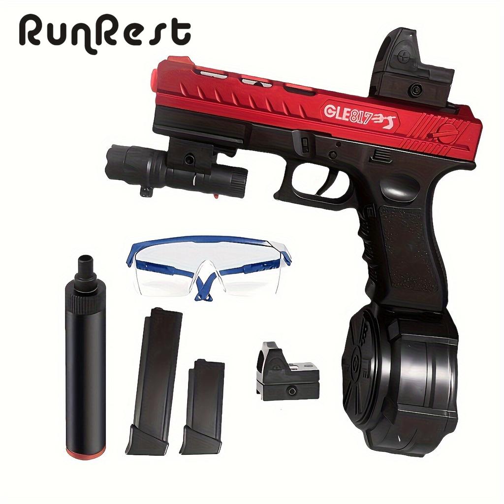 Blaster GunElectric Ball Blaster Pistol High Orbeez Gun Performance Cool Toy Gun Rechargeable Splatter Ball Toys for Outdoor