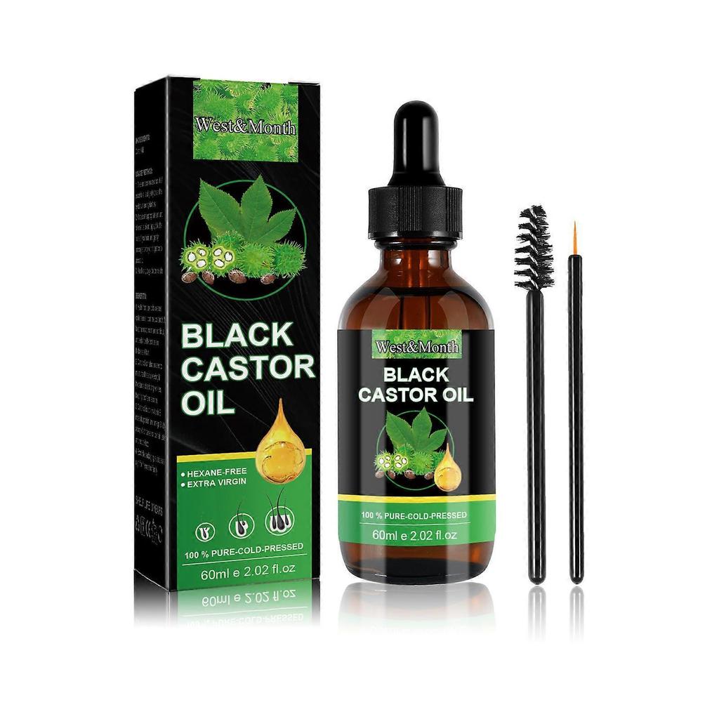 Castor oil hair liquid nourishing hair root hair care liquid 60ml