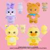 New Pink Plush Doll Borntour Official Plushies Jennie Lisa Rose Jisoo Kawaii Stuffed Animals Fans Gifts