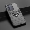 For Vivo V27e V 27e V2237 Case Shockproof Hard Ring Stand Phone Case Back Cover