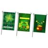 St Patricks Day Flag Double Sided Decorative Machine Washable Irish Garden Flag for Lawn Courtyard P