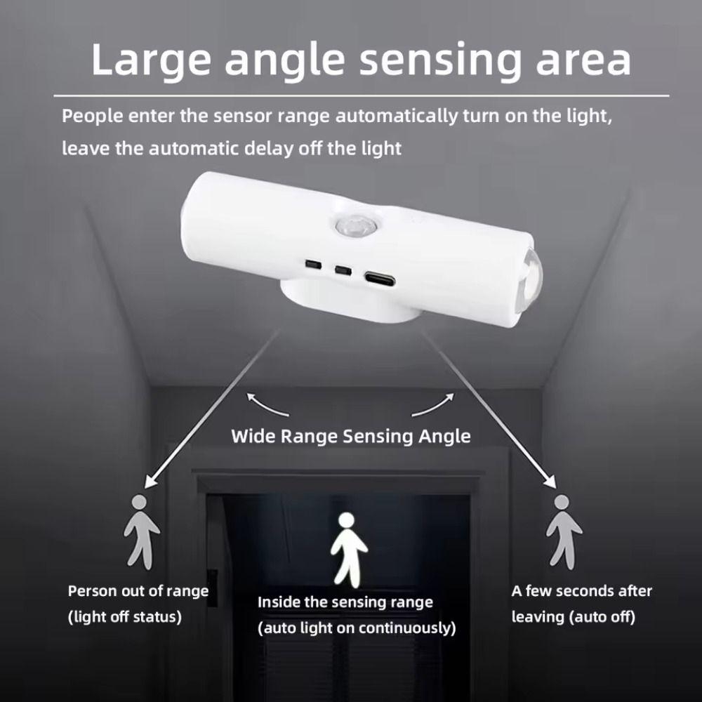 Energy Saving Wall Lamp Rechargeable Bedroom Night Light New Cabinet Decorative Light