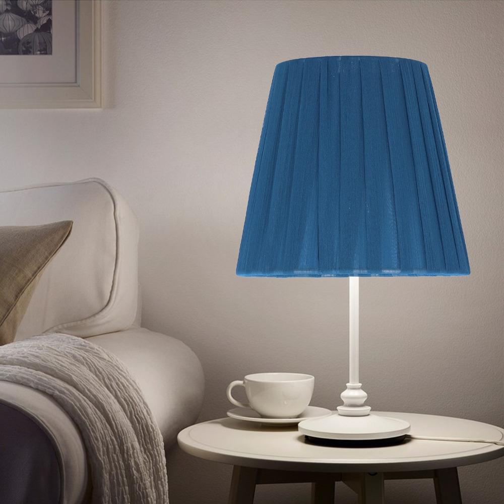 6PCS Fabric Cloth Lampshade Clip On Design Chandelier Lampshade Clip On Lamp Shade Table Lamp