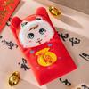 Snake Cute Mascot Plush Toys Red Envelope Hanging Zodiac Massage Gifts Stick