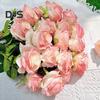 12Pcs Artificial Rose Flowers Realistic Looking Vibrant Color Non-Fading Faux Roses Bouquet Wedding Decorations