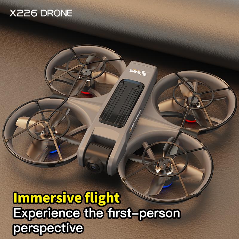 X266 Mini Rc Drone  WiFi 8K HD Dual Camera 6-Axis Headless Mode Helicopter 360° Flip Remote Control Quadcopter  Boy Toy Gift UA