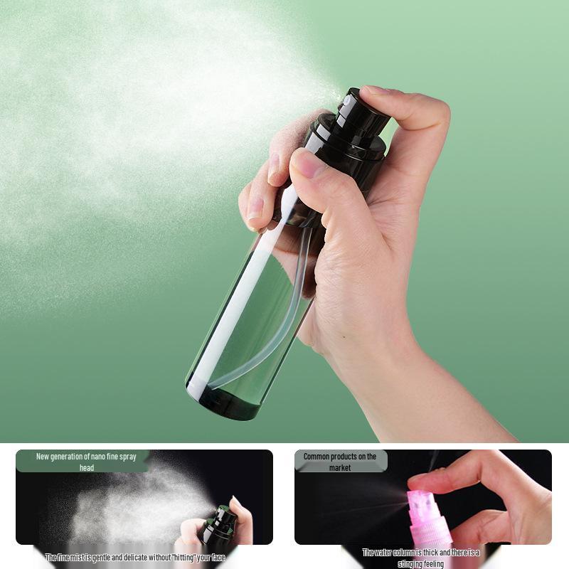 Portable Refillable Ultra-Fine Mist Spray Bottle for Toner & Face Hydration