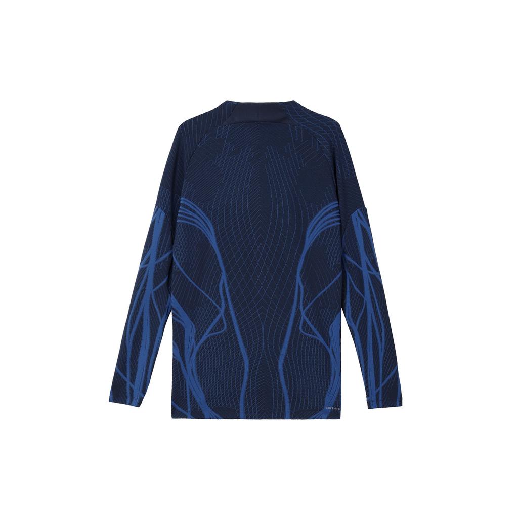 Nike 22-23 Франция Dri-Fit ADV Elite Strike Drill Top Jersey Синий Мужская уличная одежда DH6423-410