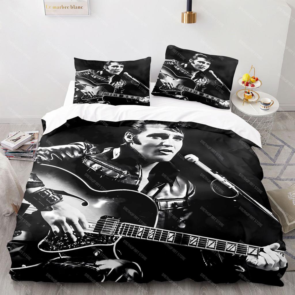 Комплект постельного белья AC DC Музыка AC DC Рок-группа 3D Принт Комплект постельного белья Мягкий комплект пододеяльника Твин Фул Квин Кинг Покрывало Наволочки