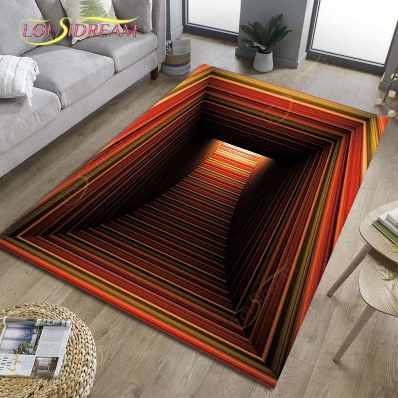 Кирпичные ковры с иллюзорным узором и коврик для гостиной, спальни, ванной комнаты, прихожей, мягкий ковер, коврик для дома, детской комнаты