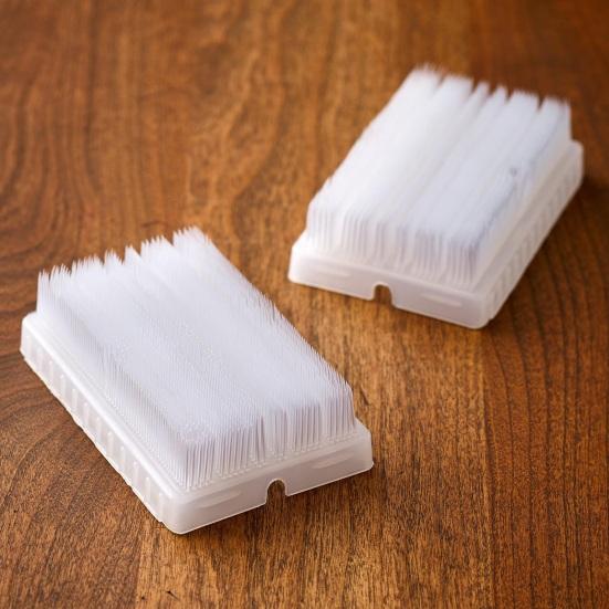 Одноразовая щетка для ногтей. Стерильный хирургический очищающий скраб. Мягкая и плотная щетина. Портативная кисть для удаления грязи и чистки пальцев. Салон Спа-маникюр. Щетка для педикюра.