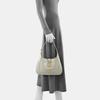 [Pre-Owned] Jackie 1961 Gold Lock Removable Extended Shoulder Strap Leather Half-Moon Underarm Bag Small - Very Good #WWPUM6