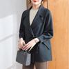 XUEXI Women's 2025 Autumn Lapel Trench Coat Jacket
