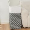Корзина для белья Большая вместимость Дышащая, устойчивая к плесени Складная конструкция Корзина для грязного белья Корзина для белья