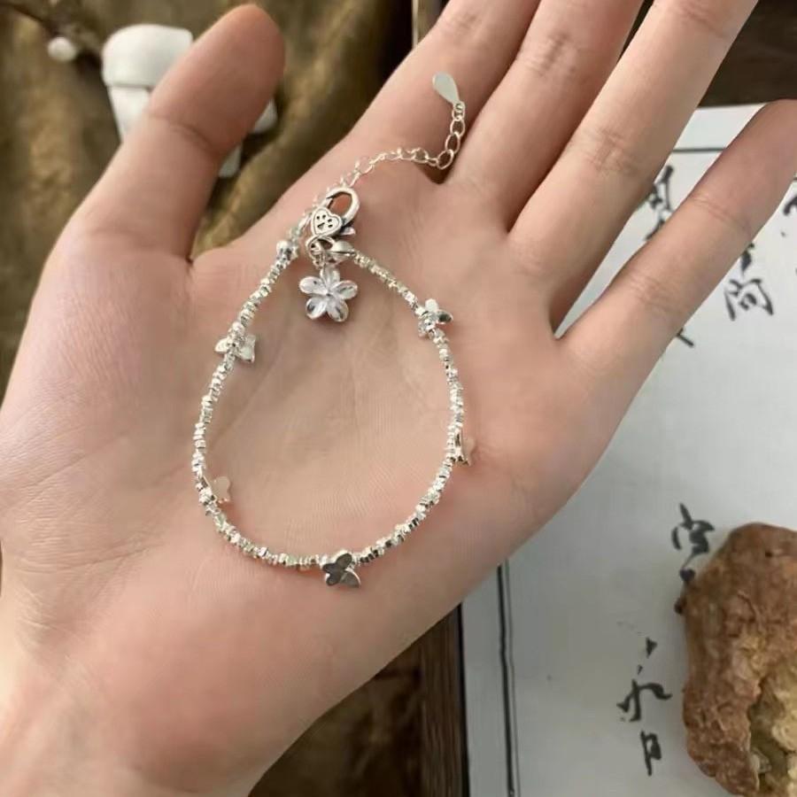 Trendy Star Silver Fragment Bracelet Elegant Beaded Design Perfect For Gift