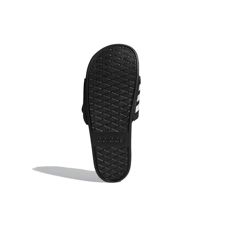 Adidas Adilette Comfort Регулируемые шлепанцы Черно-белые кроссовки унисекс Core-Black Footwear-White GZ8951