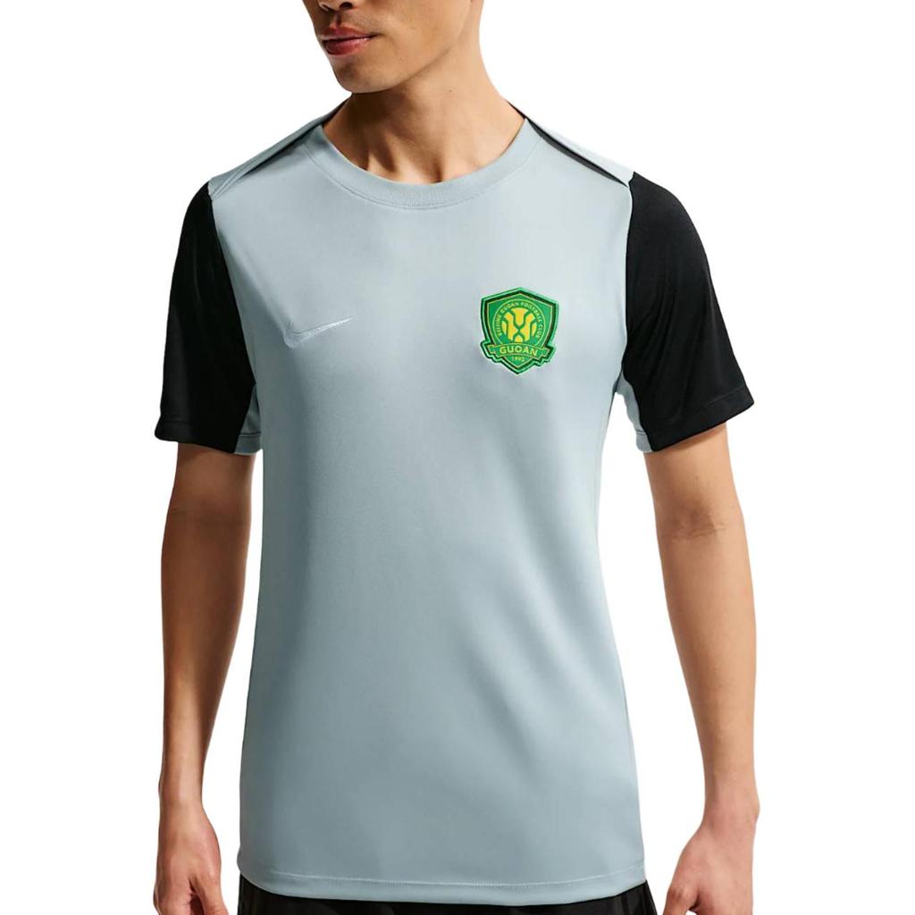 Nike Dri-Fit Academy Pro Сезон 2026 Футбольная футболка с коротким рукавом для мужчин Beijing Guoan Club Быстросохнущая tops IQ0476-038