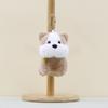Adorable Plush Dog Keychain Cute Cartoon Dog Pendant Soft Toy Gift For Kids
