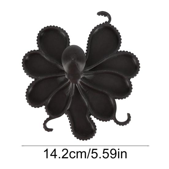 Octopus Jewelry Storage Tray with 8 Compartments Multi-purpose Necklaces Rings Earrings Trinket Organizer Holder Serving Tray Decoration