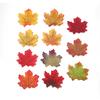 1 комплект, имитация кленового листа, универсальные реалистичные искусственные кленовые листья для украшения на День Благодарения, Хэллоуин