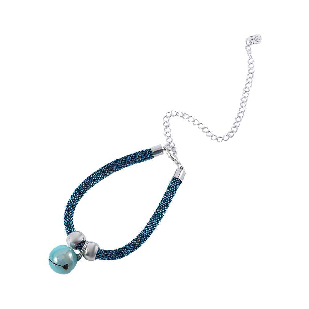 Модный ошейник-ожерелье с колокольчиком для питомца, нейлоновая ткань, аксессуар для котенка, ошейник для кошек с удлинительной цепочкой, украшение для кошек, щенков, товар