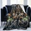 Norse Mythology Viking Blanket Odin Rune Nordic Decorative Flannel Blanket