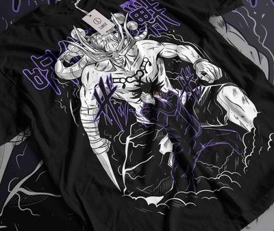 Футболка Megumi Fushiguro Jujutsu Kaisen Gojo Satoru Horror Gift Shirt, все размеры