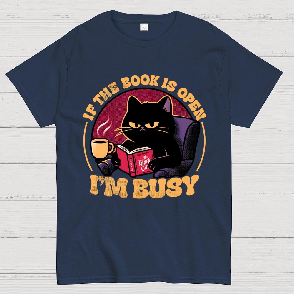 I'm Busy Cotton Summer Casual Cool Loose T-Shirt