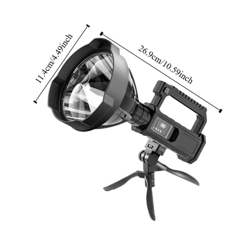 Waterproof Strong Light Searchlight Portable Handheld Spotlight Camping Searchlight Camping
