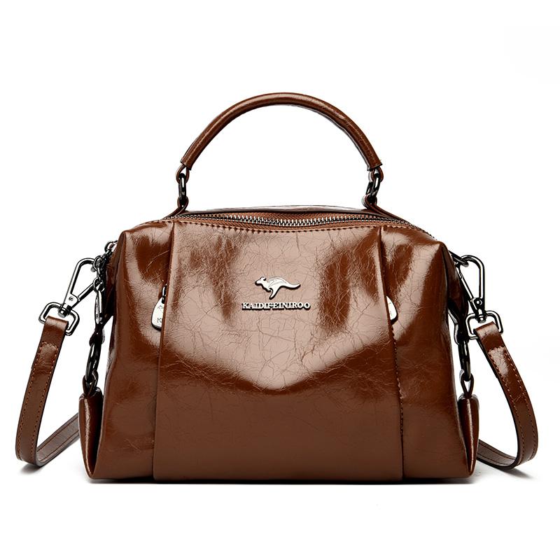 Женские кожаные сумки через плечо Сумки-мессенджеры Роскошные дизайнерские сумки высокого качества Новые женские сумки