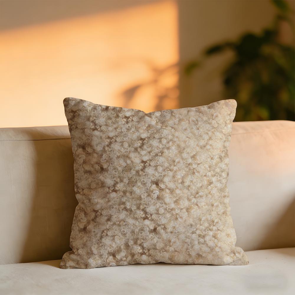 DDoja Cat Singer Cushion Cover Cozy Velvet Throw PillowSoft Warm Cushion For Sofa Bed