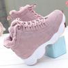 Designer Sneakers Woman Plus Velvet Warm Snow Boots Women's Shoes Autumn Winter Flat White Shoes Casual Cotton Shoes
