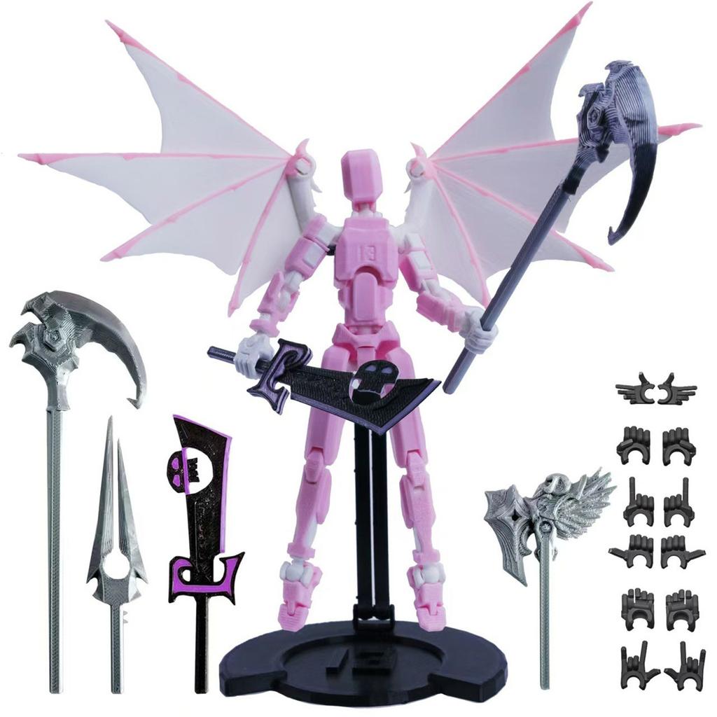 Набор мобильных кукол, 3D-печатная мобильная кукла-робот Титан, подвижная мобильная кукла, подходит для коллекционеров, украшение рабочего стола