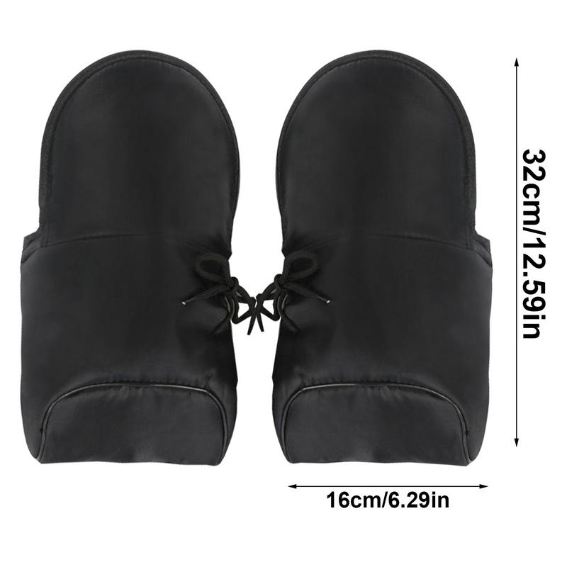 2 шт. толстые теплые перчатки для руля мотоцикла перчатки для руля электровелосипеда перчатки для езды на зиму