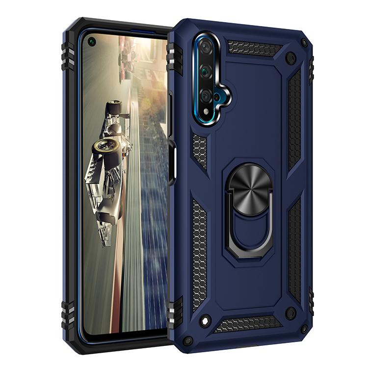 Для Huawei Nova 5T Броня Противоударный чехол для Huawei Nova 5 T Военный защитный магнитный автомобильный держатель с кольцом Чехол