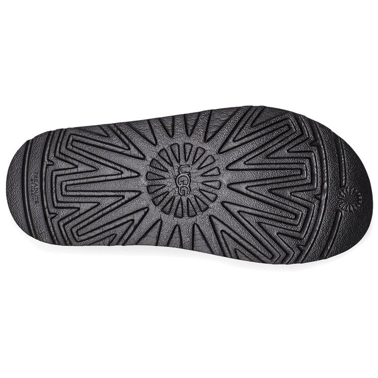 UGG Laton Slide легкие удобные тапочки женские тапочки черные серебристые 1110110-BSVR