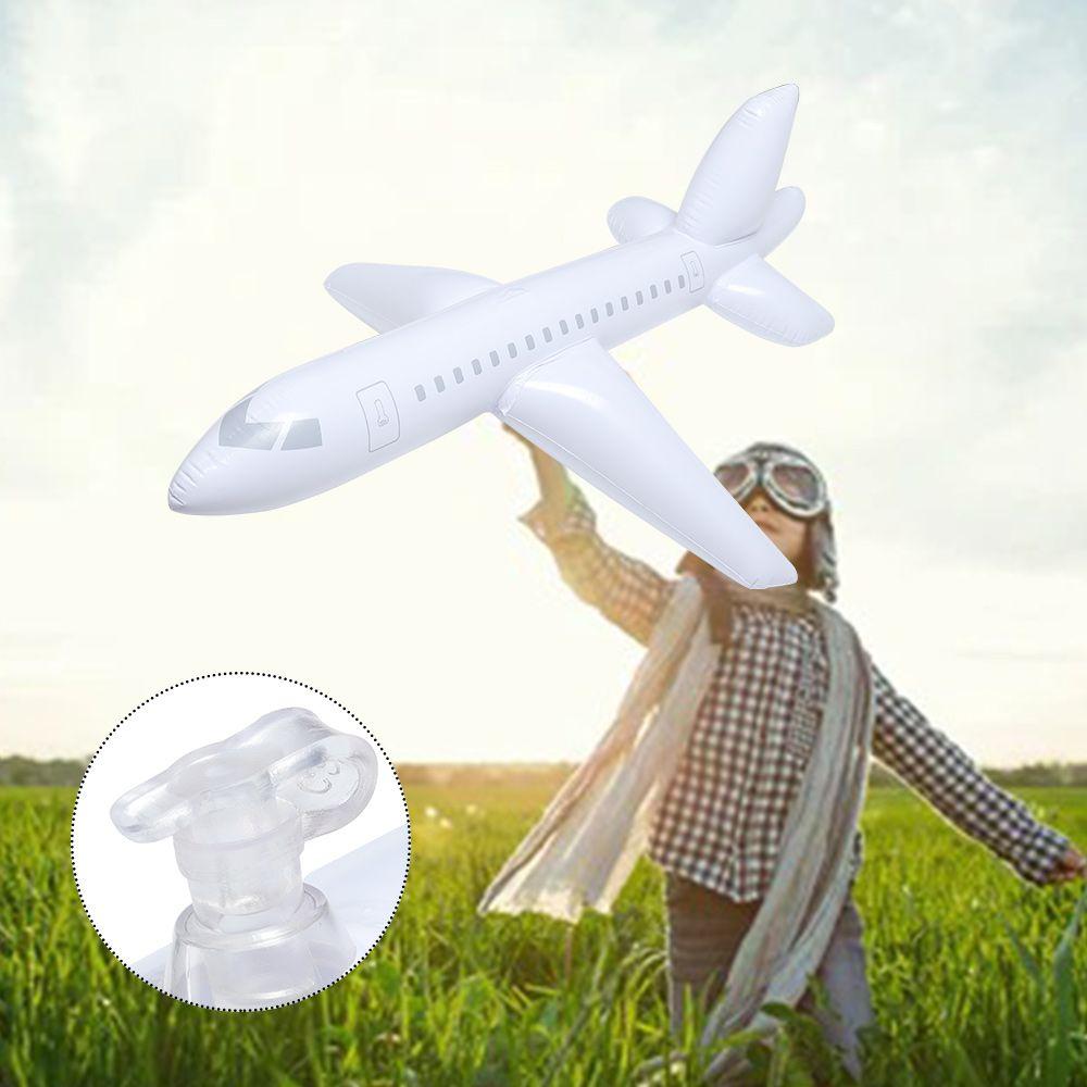 100cm High Quality Float Airplane Classic Toy Inflatable Airliner Aircraft Planes Toys Cartoon Plane