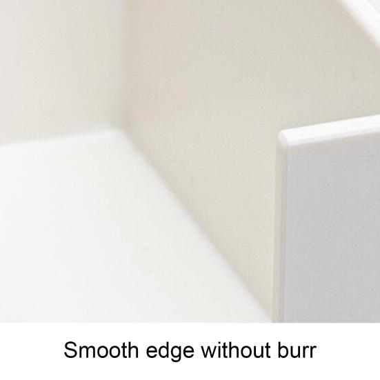 Ящик для хранения большой емкости, гладкий пластик для письма, портативные канцелярские принадлежности, держатель для кубиков для заметок, школьные принадлежности