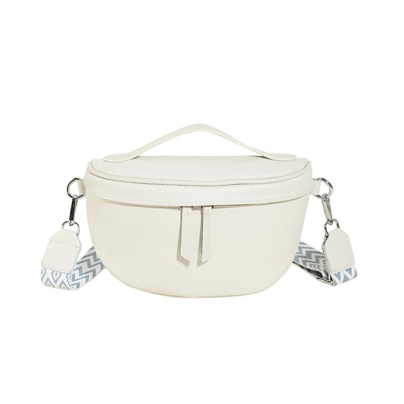 Luxury Genuine Leather Woman Chest Bag High Quality Crossbody Bag for Women Cow Leather with Small Bag