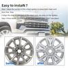 1x Вставка на спицу колеса 22" для Chevrolet Silverado Surburban 2021 2022 2023 Хром 84803478