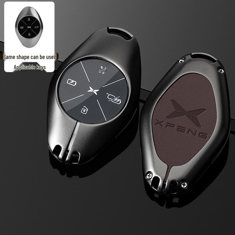 Xiaopeng Key Case: Fits 23 Models Including P7, P7i, P5, G3, G3i, G9, G6 - Men's Car Key Shell with Advanced Modifications