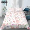 Комплект постельного белья Ballerinas Girl Duvet Cover Set King Size Pink Lovely Little Ballerinas Bedwear Set Kids Girls Princess Soft Polyester Steady Cover