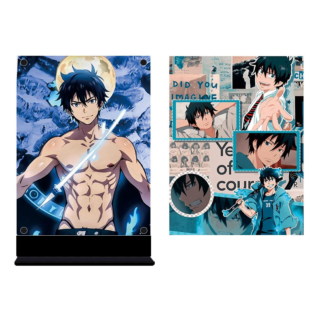 Led Backlit Poster One Piece Anime Night Light for Birthday Gift Bedroom Nightlight Game Room Deco Table Lamps Sign Zoro