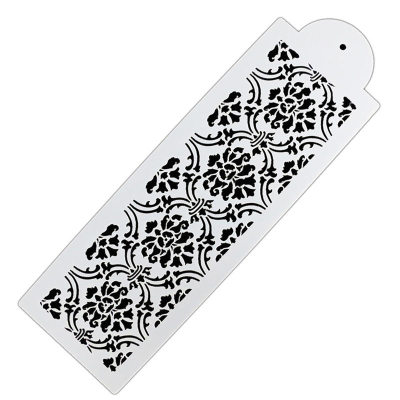 Plastic Cookie Cake Stencil Fondant Tool Decoration For Cake Wedding Flower